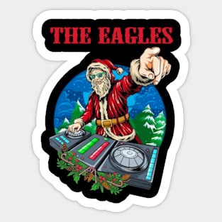 THE EAGLES BAND XMAS Sticker